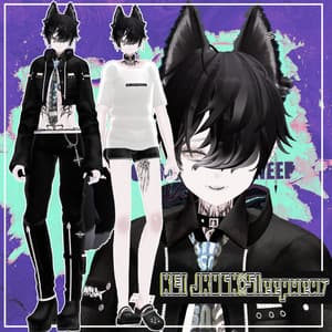 【繋_KEI】JROCK+Sleepwear【新素体/MA対応/PB+collider設定済】/ZEPTO002