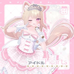 【38アバター対応】アイドルType Hearts