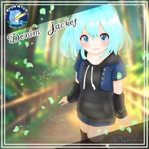 デニムジャケットコーディ