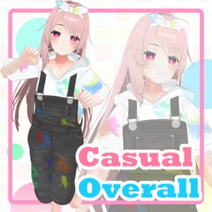 カジュアルオーバーオール