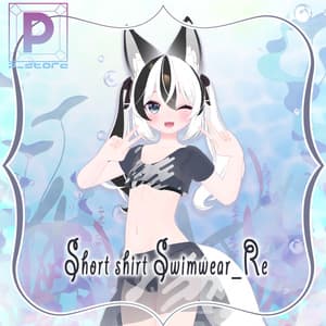 Short shirt swimwear_Re